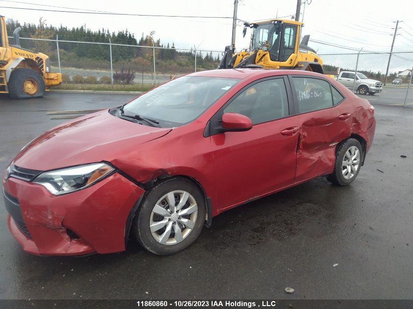 2016 Toyota Corolla Ce/S/Le VIN: 2T1BURHE0GC673968 Lot: 11860860