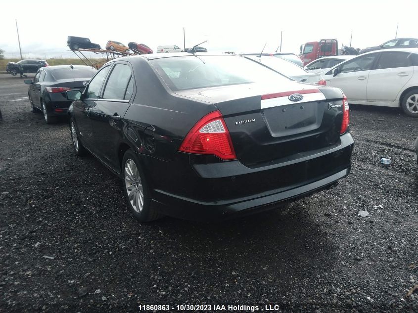 2010 Ford Fusion Hybrid VIN: 3FADP0L31AR212545 Lot: 11860863