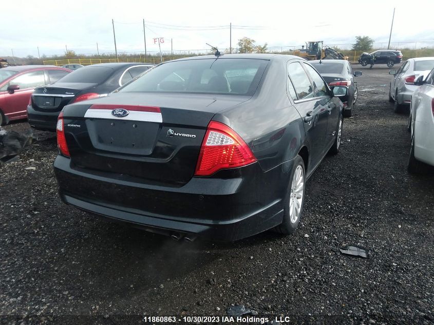 2010 Ford Fusion Hybrid VIN: 3FADP0L31AR212545 Lot: 11860863