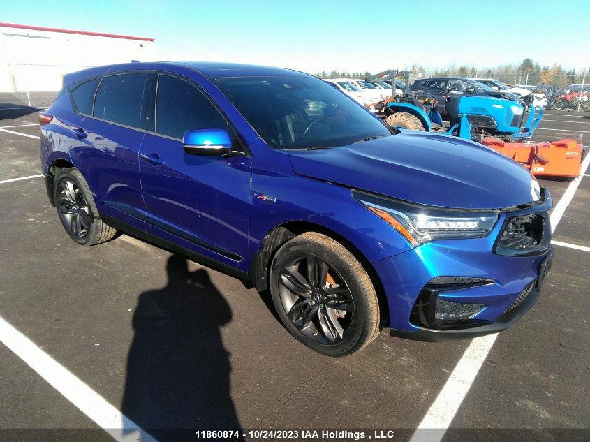 2019 Acura Rdx A-Spec VIN: 5J8TC2H62KL805476 Lot: 11860874