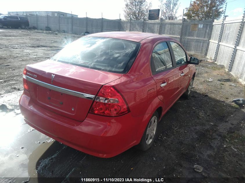 2010 Pontiac G3 VIN: 3G2TB5DE6AL108562 Lot: 11860915