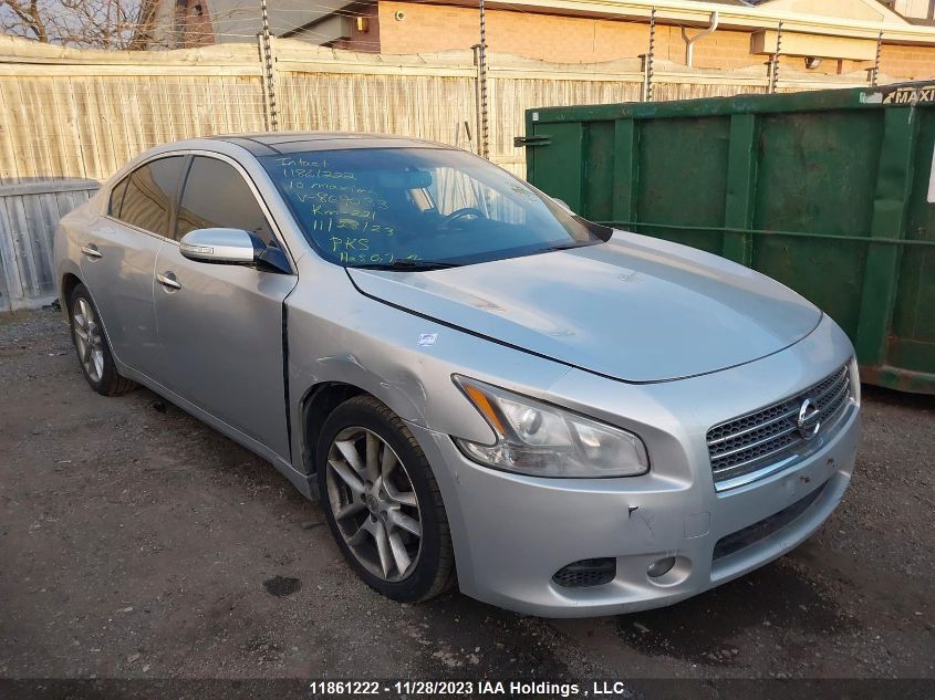 2010 Nissan Maxima VIN: 1N4AA5AP7AC869033 Lot: 11861222