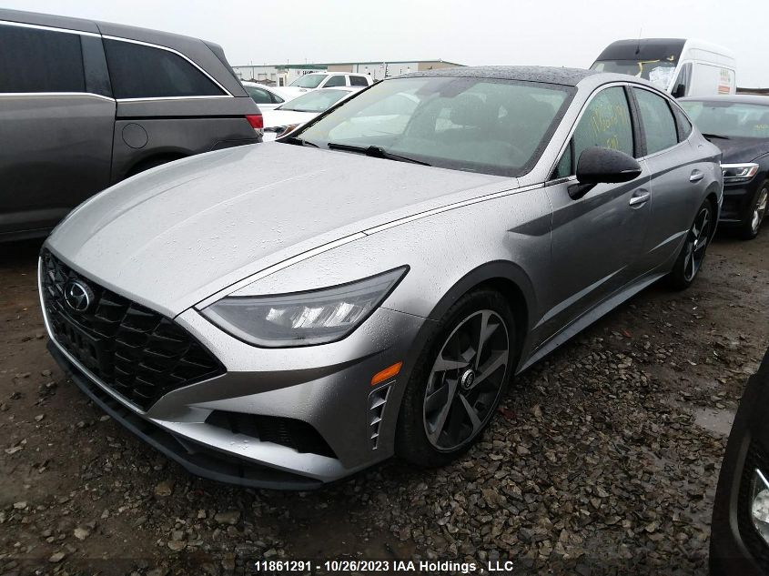 2022 Hyundai Sonata Sport VIN: 5NPEJ4J29NH139564 Lot: 11861291