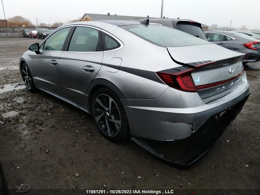 2022 Hyundai Sonata Sport VIN: 5NPEJ4J29NH139564 Lot: 11861291