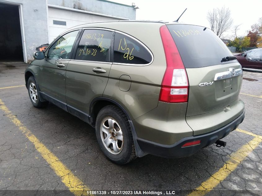 2007 Honda Cr-V Ex-L VIN: 5J6RE487X7L818727 Lot: 11861339