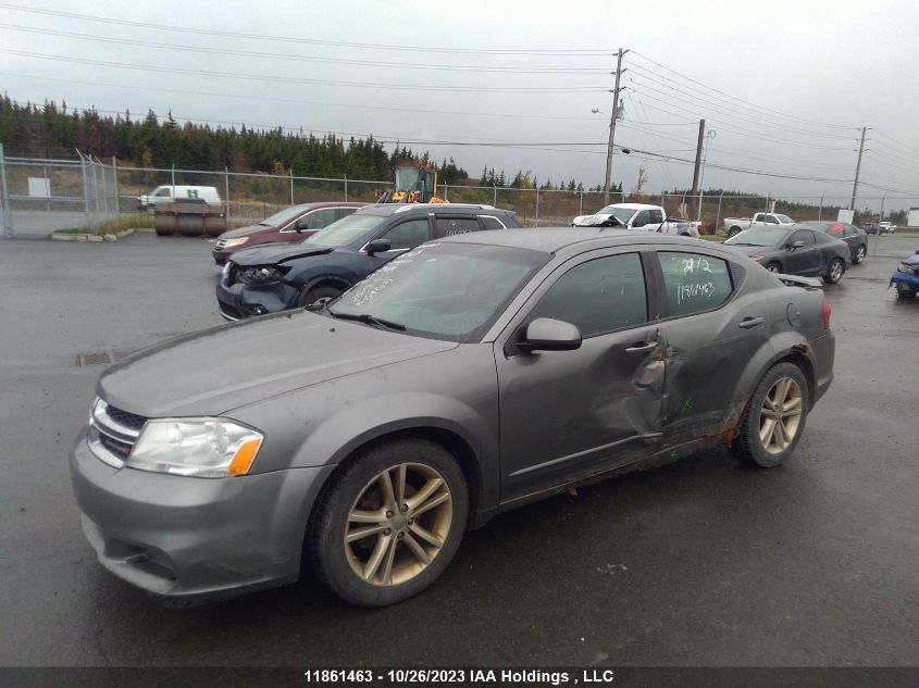 2012 Dodge Avenger Sxt VIN: 1C3CDZCBXCN224679 Lot: 11861463