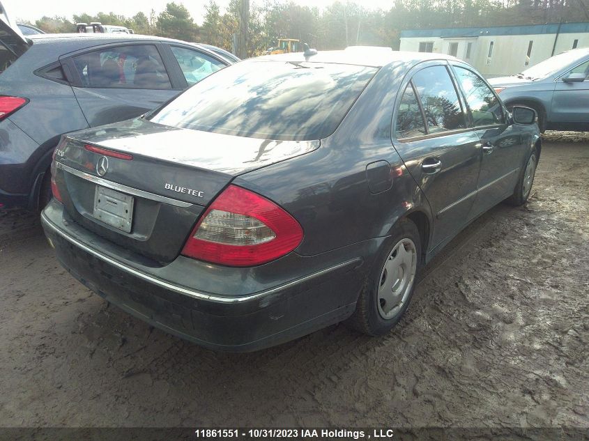 2009 Mercedes-Benz E-Class 3.0L Bluetec VIN: WDBUF22X09B398865 Lot: 11861551