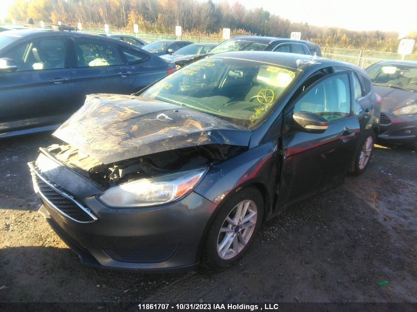 2015 Ford Focus Se VIN: 1FADP3K20FL296826 Lot: 11861707