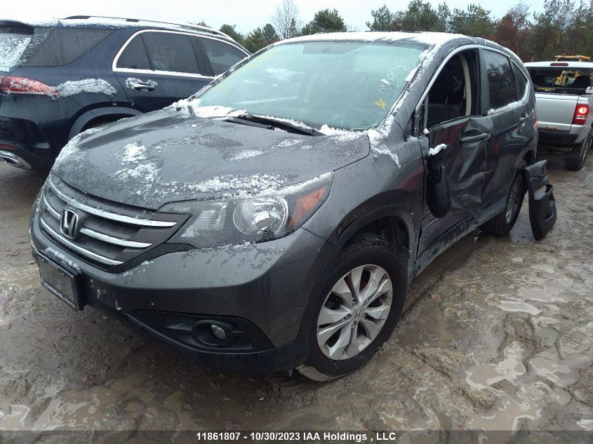 2013 Honda Cr-V Ex-L VIN: 2HKRM4H73DH122901 Lot: 11861807