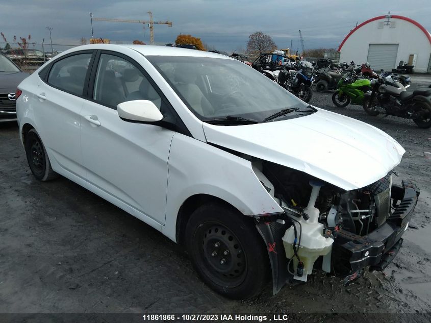 2013 Hyundai Accent Gl VIN: KMHCT4AE9DU437818 Lot: 11861866