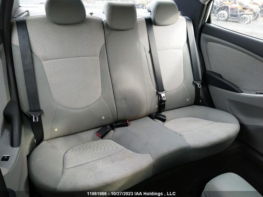 2013 Hyundai Accent Gl VIN: KMHCT4AE9DU437818 Lot: 11861866