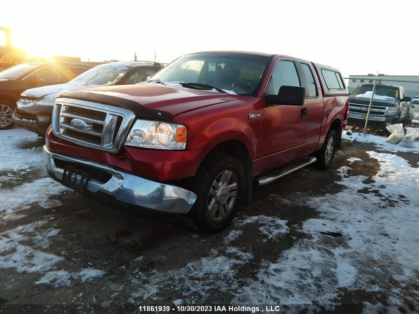 2007 Ford F-150 Xlt/Lariat VIN: 1FTRX12V77FB24128 Lot: 11861939