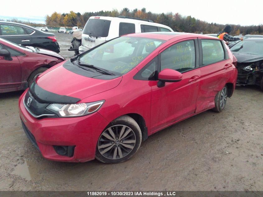 2015 Honda Fit Ex/Ex-L VIN: 3HGGK5H83FM106613 Lot: 11862019