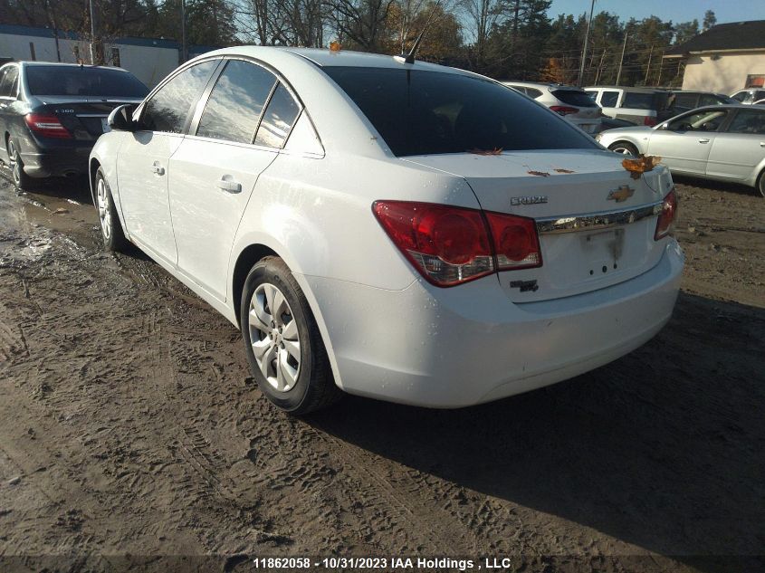 2012 Chevrolet Cruze Lt Turbo W/1Sa VIN: 1G1PF5SC7C7407870 Lot: 11862058