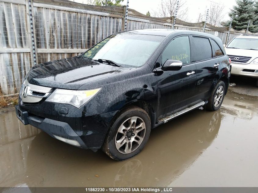 2009 Acura Mdx Tech Pkg VIN: 2HNYD28669H005962 Lot: 11862230