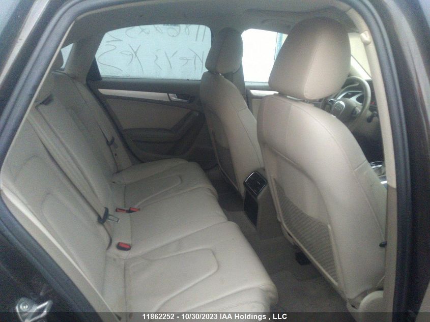 2011 Audi A4 2.0T VIN: WAUFFCFL5BN004320 Lot: 11862252