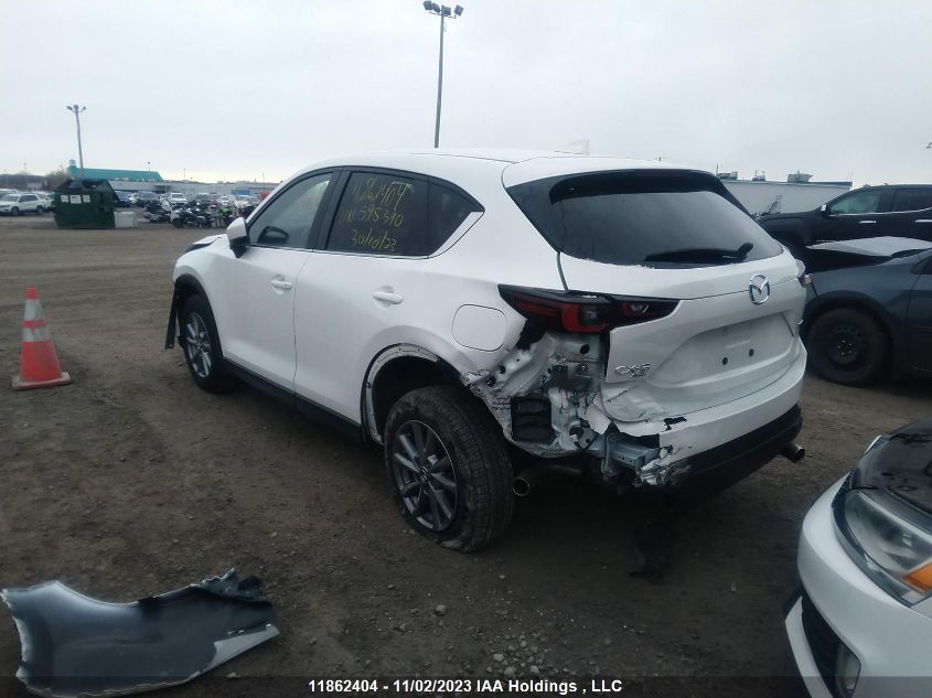 2022 Mazda Cx-5 Gx VIN: JM3KFBBL7N0595390 Lot: 11862404