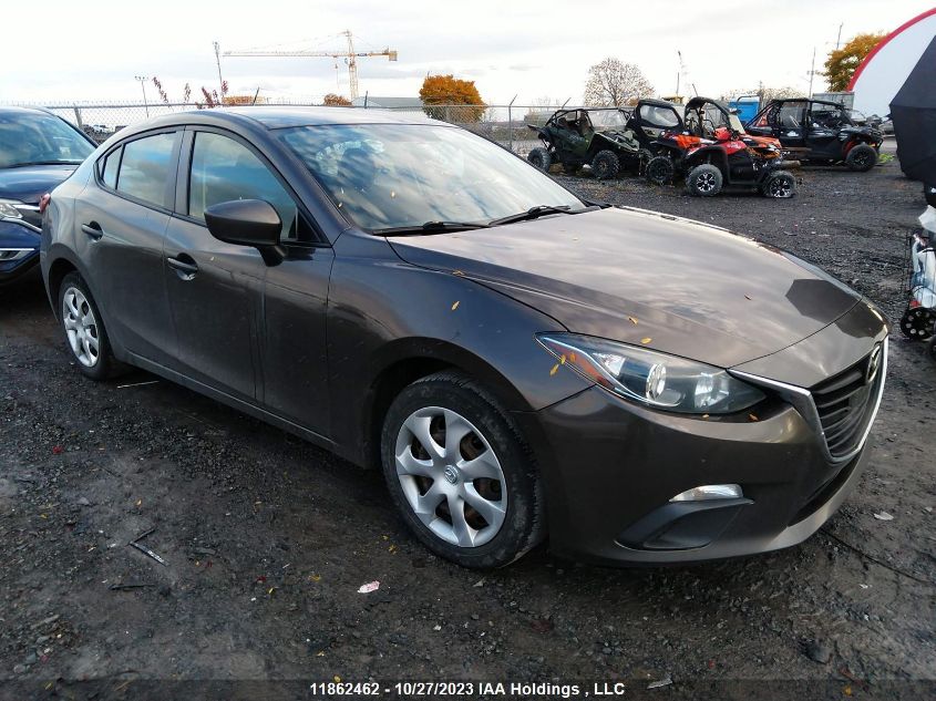 2015 Mazda Mazda3 Gx VIN: 3MZBM1U77FM201164 Lot: 11862462