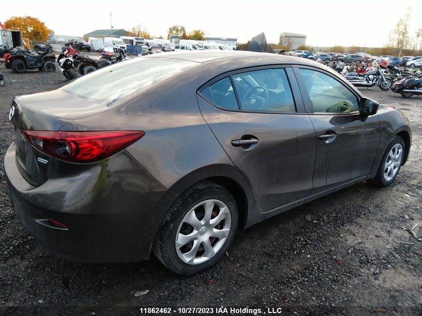 2015 Mazda Mazda3 Gx VIN: 3MZBM1U77FM201164 Lot: 11862462