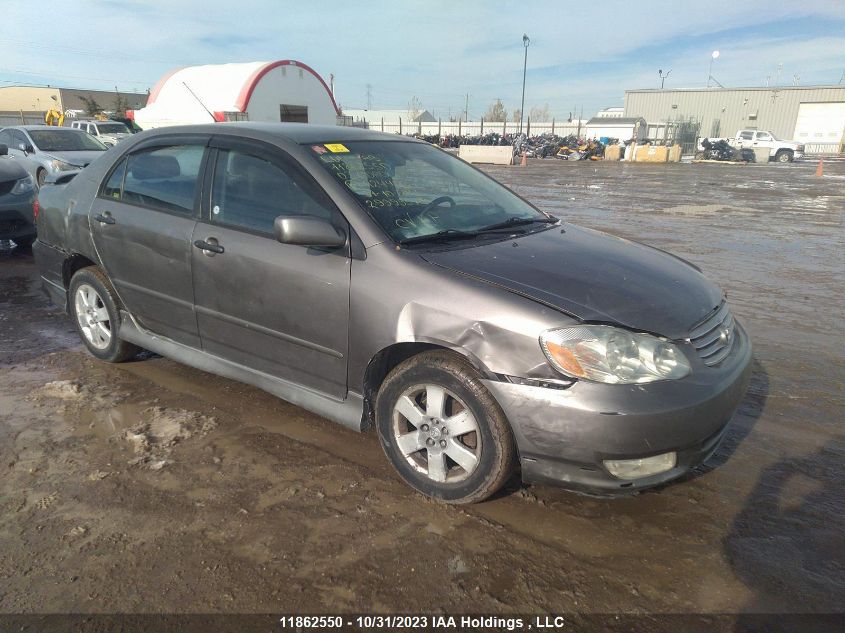 2003 Toyota Corolla Ce/Sport/Le VIN: 2T1BR32E93C724403 Lot: 11862550