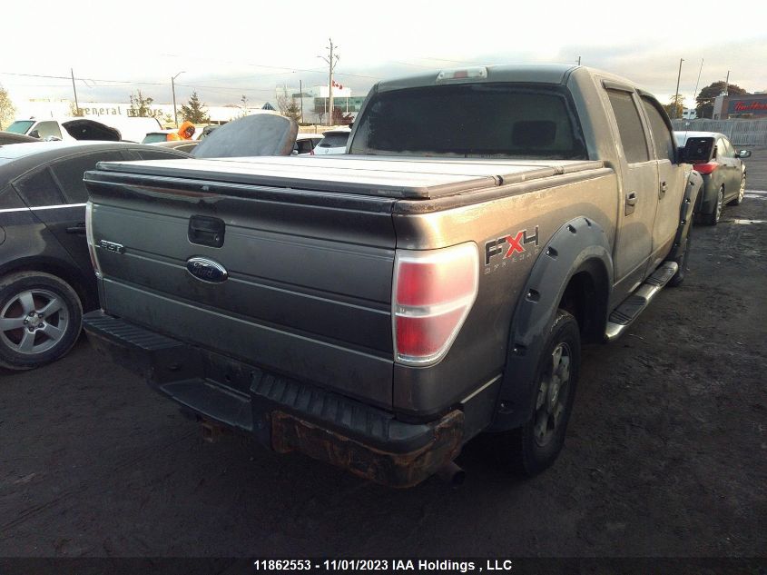 2009 Ford F-150 Xlt/Fx4/Lariat VIN: 1FTPW14V89FB49436 Lot: 11862553