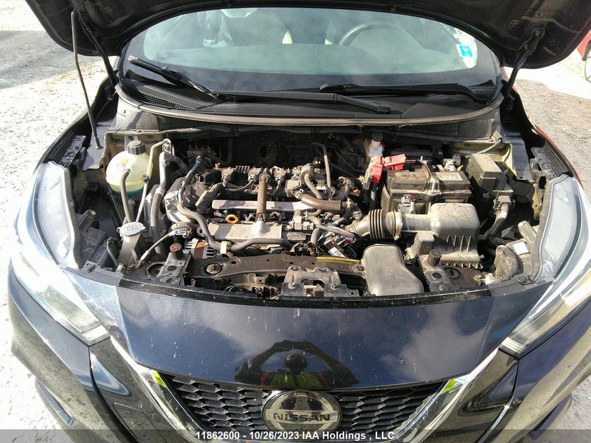 2021 Nissan Versa Sv VIN: 3N1CN8EV6ML861034 Lot: 11862600