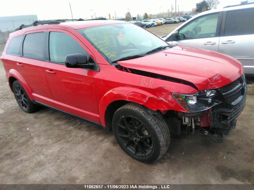 2014 Dodge Journey Sxt VIN: 3C4PDCCG6ET191382 Lot: 11862657