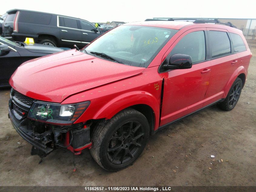 2014 Dodge Journey Sxt VIN: 3C4PDCCG6ET191382 Lot: 11862657