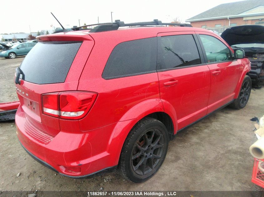 2014 Dodge Journey Sxt VIN: 3C4PDCCG6ET191382 Lot: 11862657