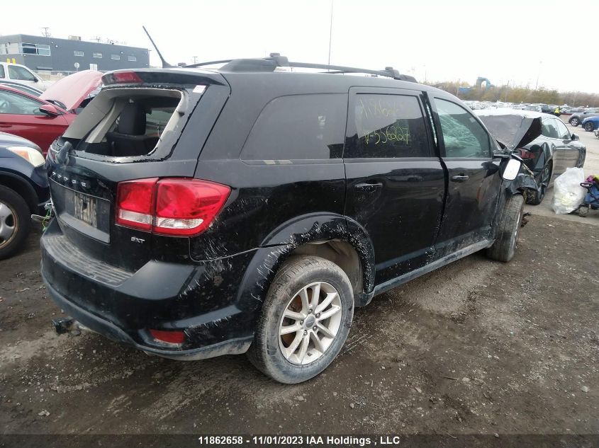 2015 Dodge Journey Sxt VIN: 3C4PDCCGXFT556227 Lot: 11862658