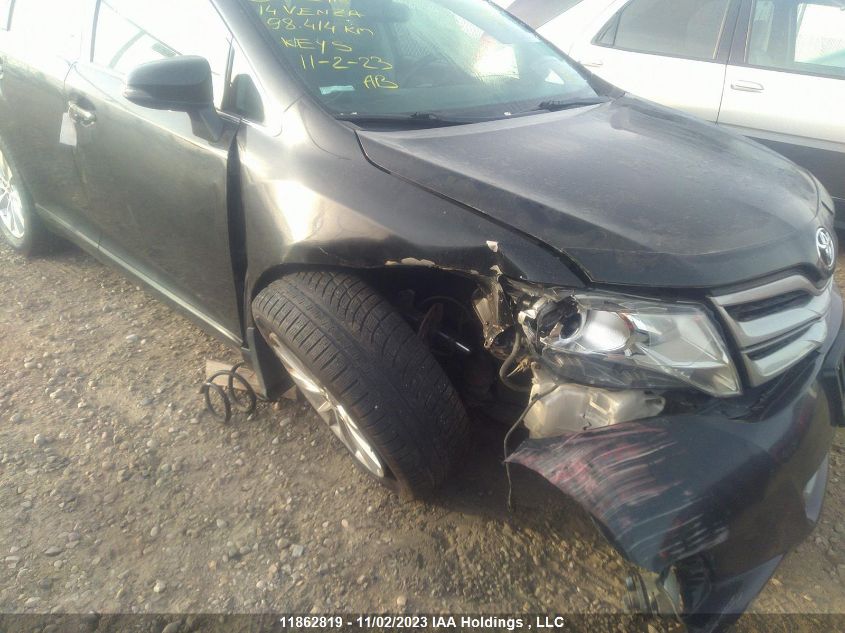 2014 Toyota Venza VIN: 4T3BA3BB1EU062418 Lot: 11862819