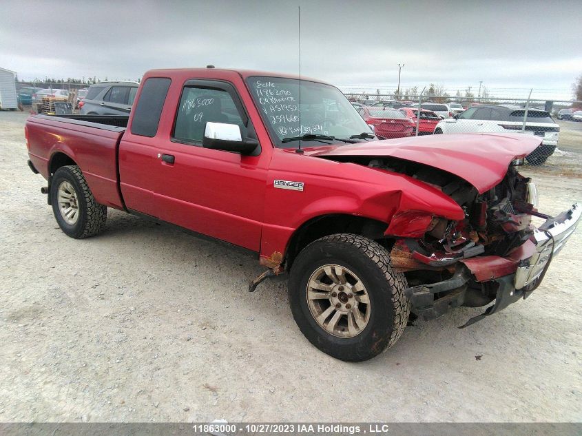 2009 Ford Ranger Xl/Sport/Xlt/Fx4/Off-Rd VIN: 1FTZR45E49PA51952 Lot: 11863000