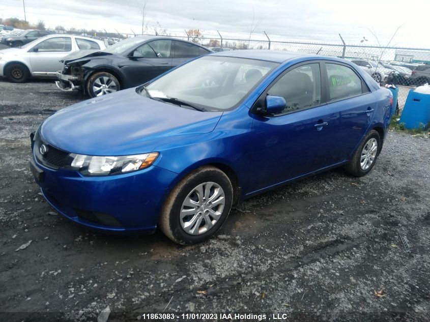 2010 Kia Forte Lx VIN: KNAFT4A26A5307649 Lot: 11863083