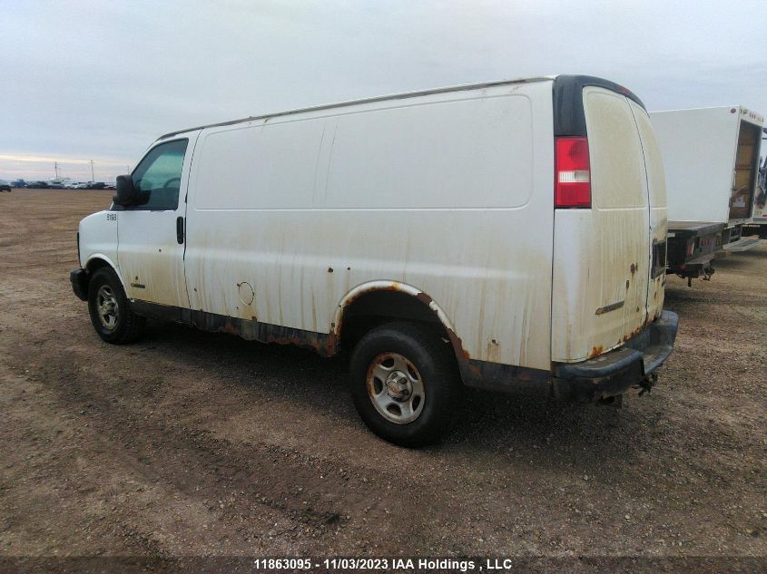 2003 Chevrolet Express Cargo Van VIN: 1GCFG25T131128198 Lot: 11863095