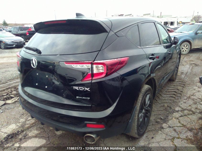 2021 Acura Rdx A-Spec VIN: 5J8TC2H6XML802781 Lot: 11863173