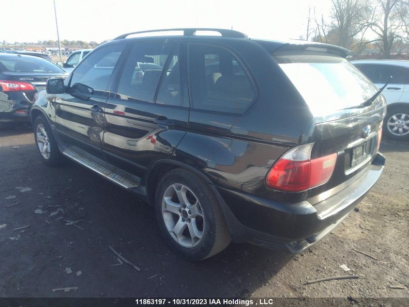 2004 BMW X5 3.0I VIN: 5UXFA13564LU20613 Lot: 11863197