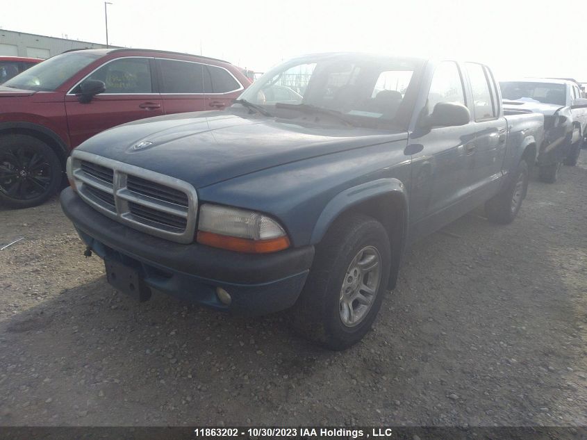 2004 Dodge Dakota Sport VIN: 1D7HL38K04S521396 Lot: 11863202