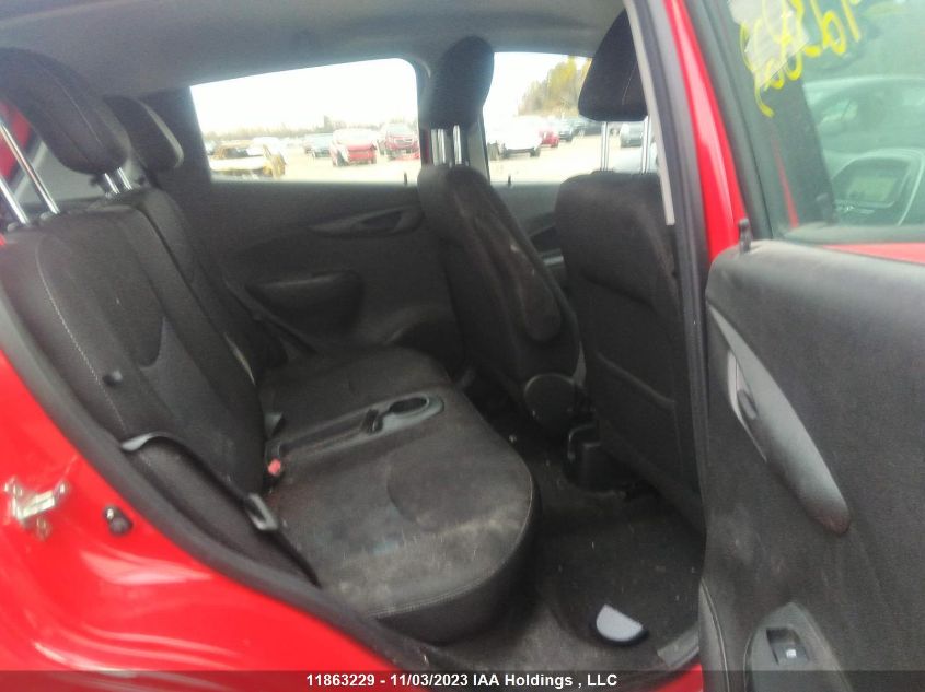 2018 Chevrolet Spark Lt VIN: KL8CD6SA5JC423823 Lot: 11863229