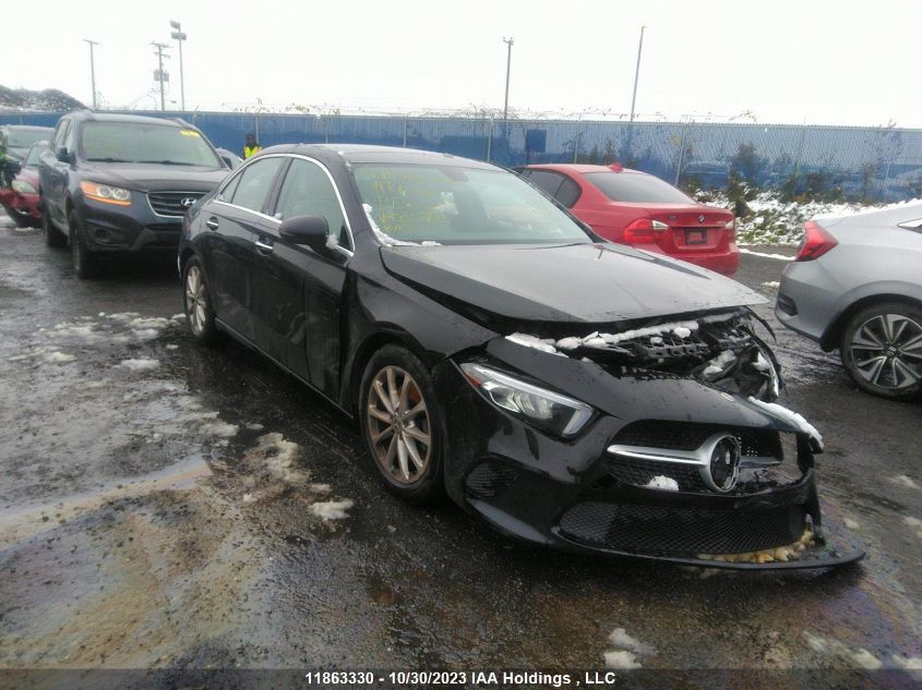 2019 Mercedes-Benz A-Class A 220 VIN: WDD3G4FB0KW033773 Lot: 11863330