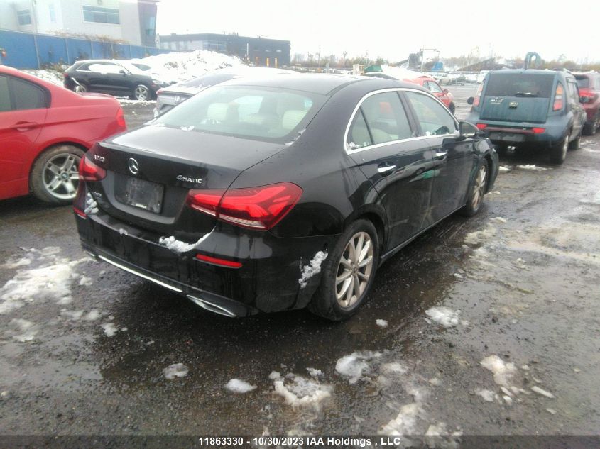 2019 Mercedes-Benz A-Class A 220 VIN: WDD3G4FB0KW033773 Lot: 11863330