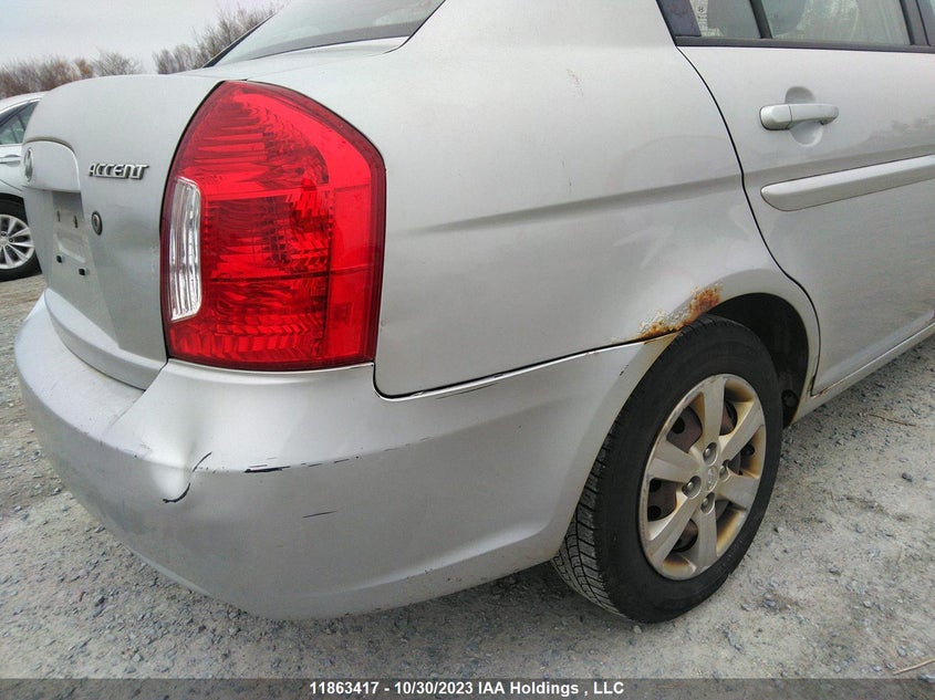 2008 Hyundai Accent L/Gl/Gls VIN: KMHCN45C98U251270 Lot: 11863417