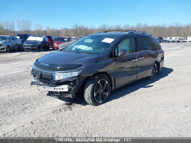 2023 Honda Odyssey Touring VIN: 5FNRL6H84PB502470 Lot: 11863484