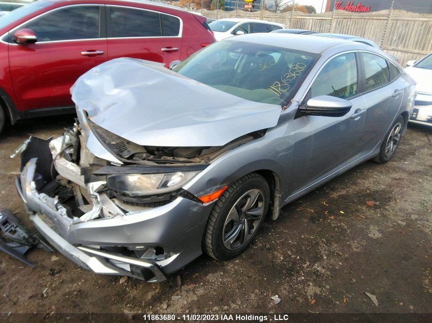 2019 Honda Civic Lx VIN: 2HGFC2F5XKH013435 Lot: 11863680