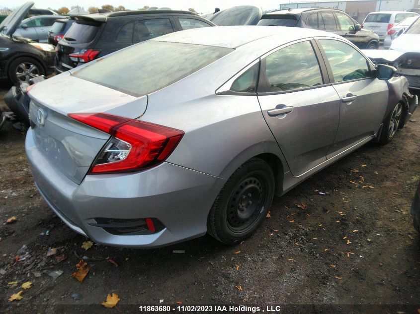 2019 Honda Civic Lx VIN: 2HGFC2F5XKH013435 Lot: 11863680