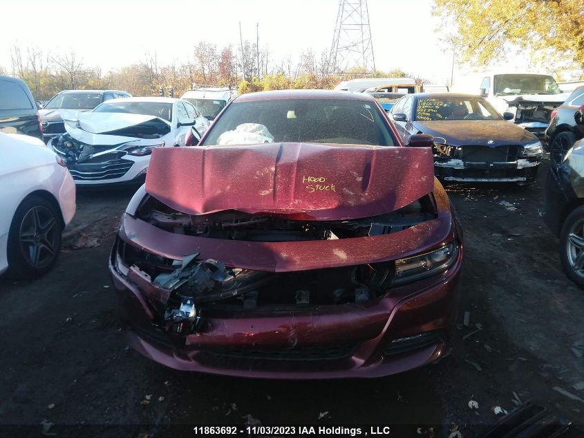 2018 Dodge Charger Sxt Plus VIN: 2C3CDXHG4JH211795 Lot: 11863692