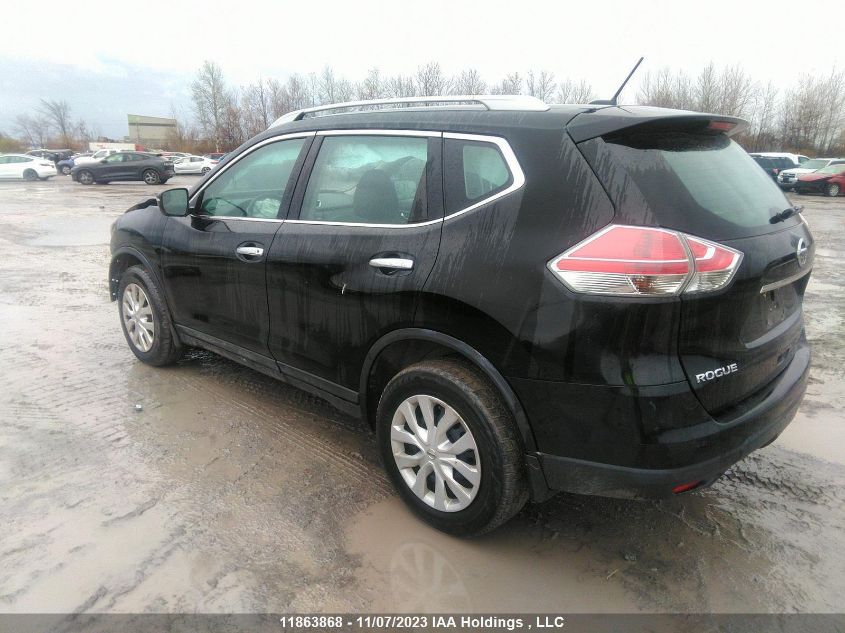 2015 Nissan Rogue S/Sl/Sv VIN: 5N1AT2MV3FC901329 Lot: 11863868