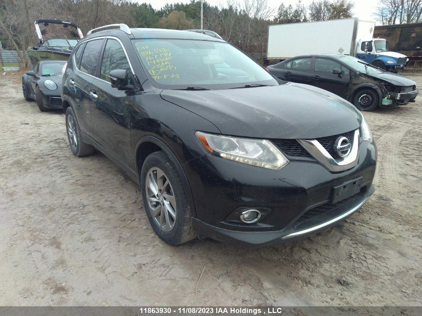 2014 Nissan Rogue S/Sl/Sv VIN: 5N1AT2MV1EC767144 Lot: 11863930