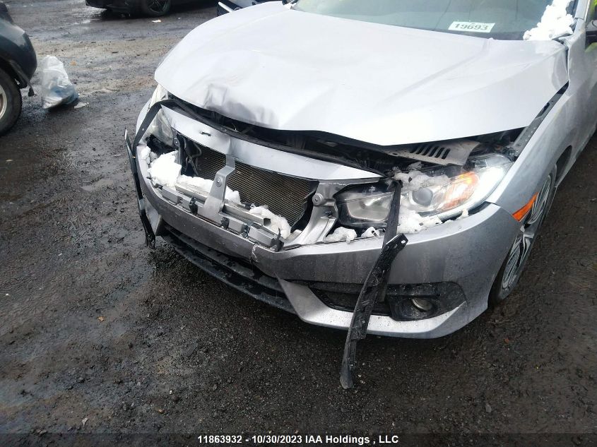 2018 Honda Civic Sedan Ex-T VIN: 2HGFC1F4XJH101711 Lot: 11863932