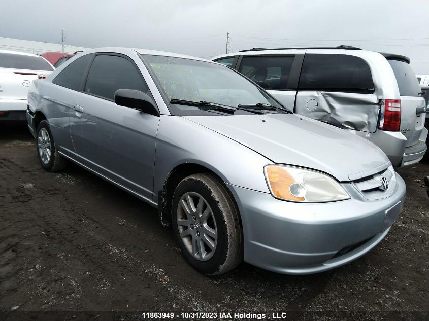 2003 Honda Civic Cpe Lx VIN: 1HGEM22533L800245 Lot: 11863949