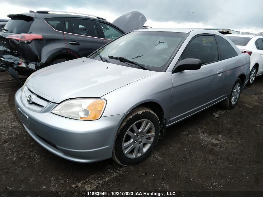 2003 Honda Civic Cpe Lx VIN: 1HGEM22533L800245 Lot: 11863949